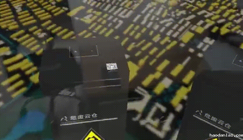 扫描出现云仓模型