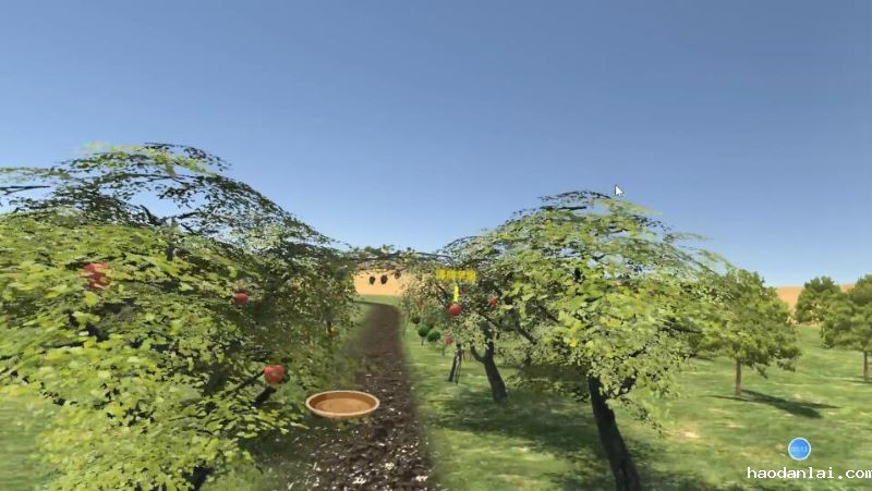 VR摘水果游戏